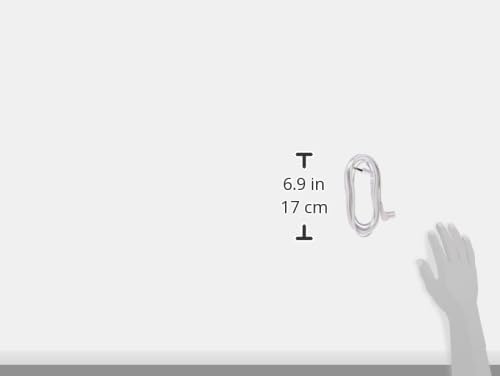 Câble d'alimentation Audio, vidéo, Radio, Sonos Play, Coudé fiche euro vers prise double femelle Type C7, Longueur 1M/1.8M/ 3M, Blanc