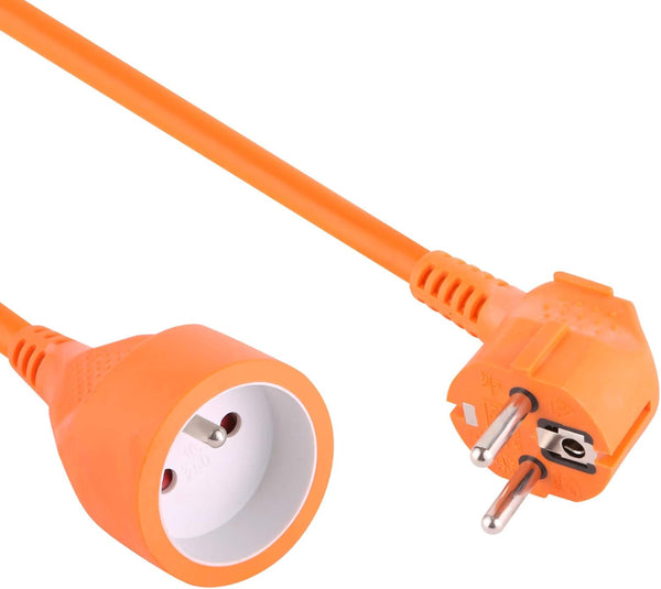 Rallonge Prolongateur Jardin 20m/25m/40m/ 50m avec clapet - section 3G1,5 mm² - modèle aléatoire