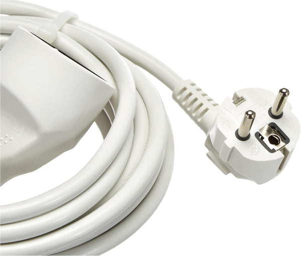 Rallonge Prolongateur électrique 3m/5m/10m 16A - section 3G1,5 mm², Blanc