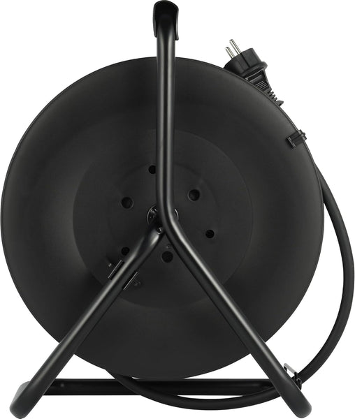 Rallonge Prolongateur électrique IP44 Profesionnelle avec Enrouleur 25m/40m,câble en Caoutchouc H07RN-F 3G2.5 mm², 4 Prises 16A