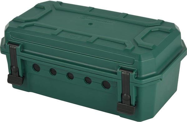 Boîte de protection étanche IP54 Large Vide/ Vide X-Large, Organisateur de câbles 5 sorties pour câble (de 7,5 mm à 12,4 mm), Possibilité de fixation au mur, Dimension 320 x 180 x 126 mm/ Dimension 390x228x138, Vert