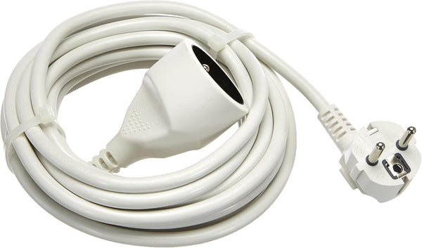 Rallonge Prolongateur électrique 3m/5m/10m 16A - section 3G1,5 mm², Blanc