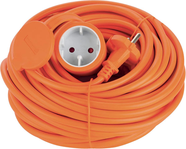 Prolongateur jardin avec clapet 16A 20M/25M Orange